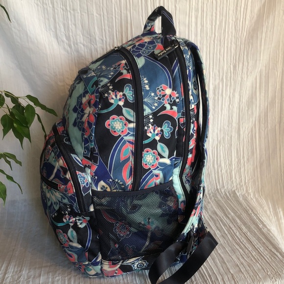 VERA BRADLEY Essential XL backpack laptop bag travel bag Lotus Flower Swirl main image 12